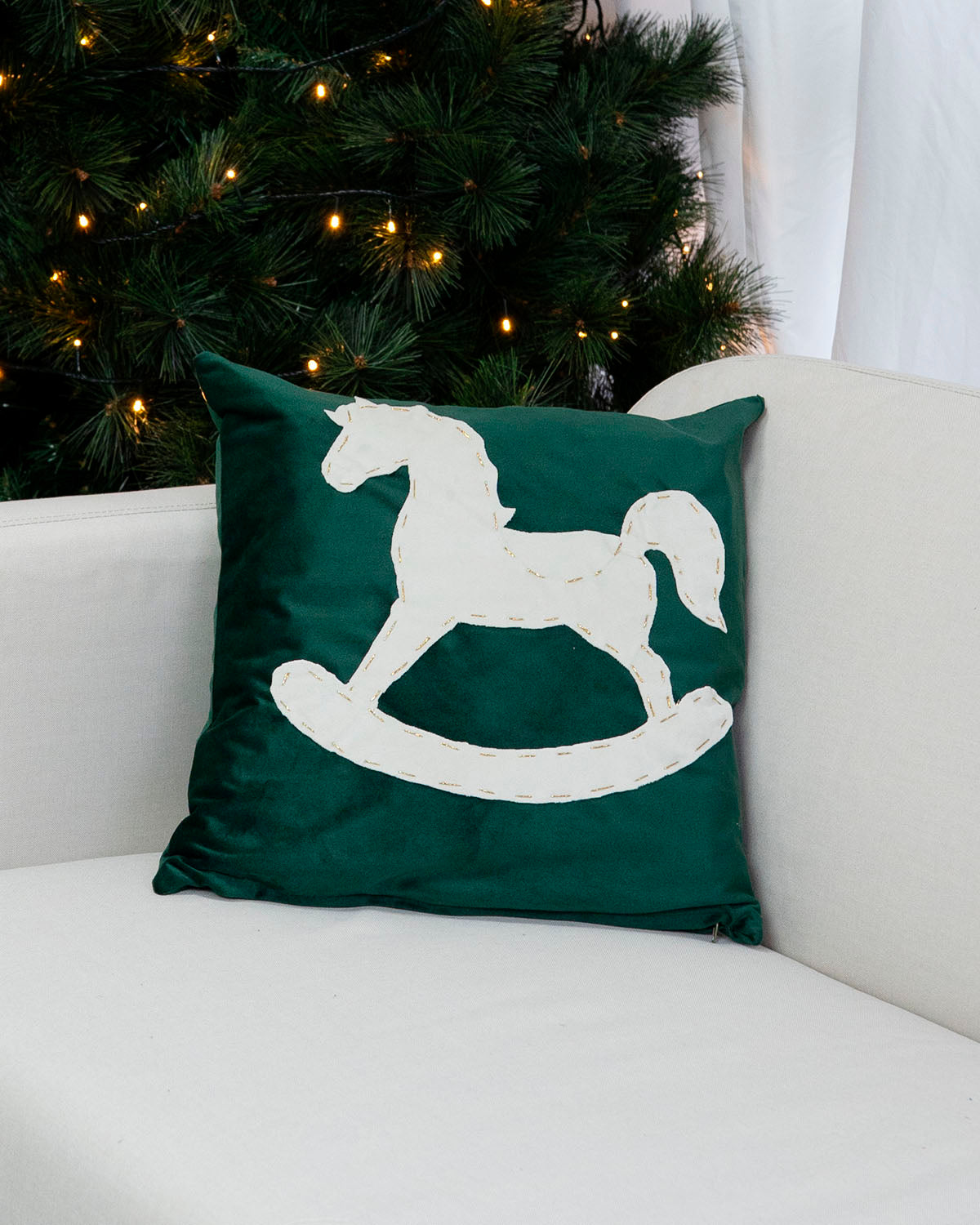 decorazione natalizia cuscini federe 