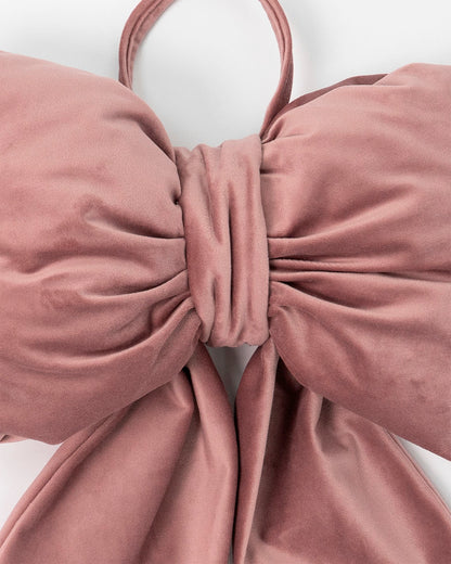 decorazione per la casa, fiocco fuoriporta, decorazione albero natale, decorazione natalizia #colore_rosa