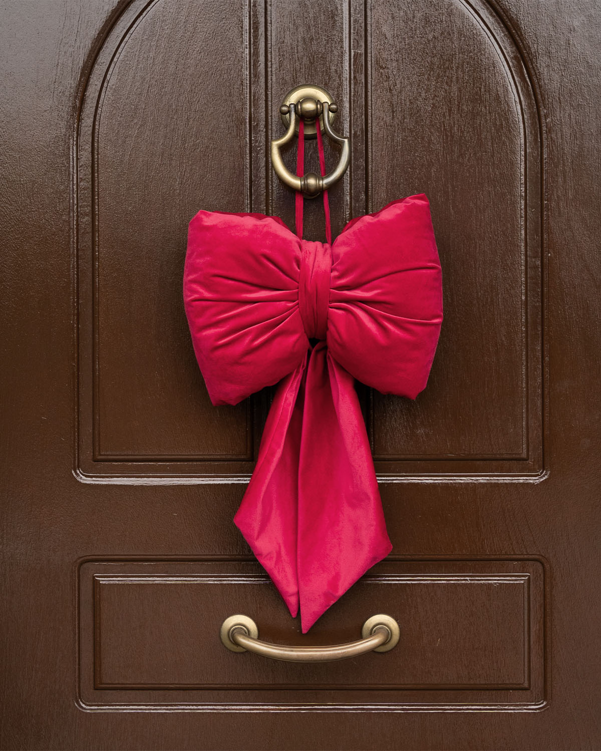 decorazione per la casa, fiocco fuoriporta, decorazione albero natale, decorazione natalizia #colore_rosso