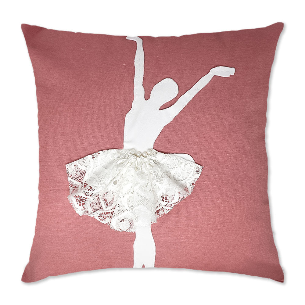 Pink Dancer cushion