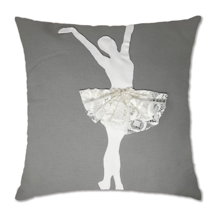 Gray Dancer Cushion