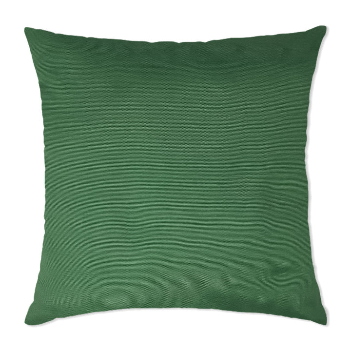 Green cotton cushion