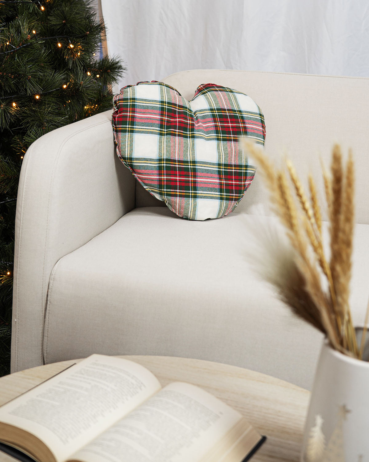 decorazione natalizia cuscino federa natale 