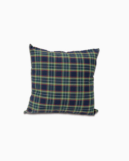 decoraziione natalizia cuscino federa tartan 