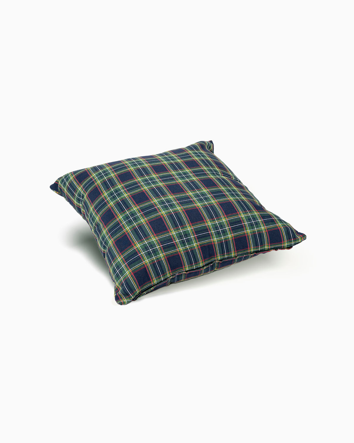 decoraziione natalizia cuscino federa tartan 