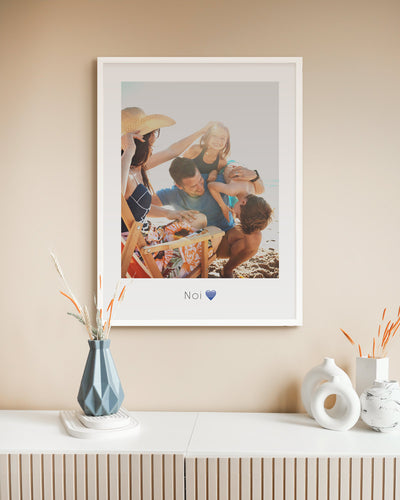 poster personalizzato con foto, decorazione casa idea regalo per ambienti moderni 