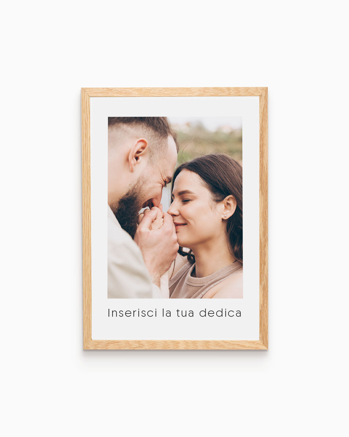 poster personalizzato con foto, decorazione casa idea regalo per ambienti moderni #colore_cornice-wood-natural
