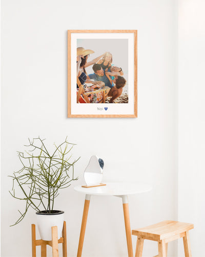 poster personalizzato con foto, decorazione casa idea regalo per ambienti moderni 