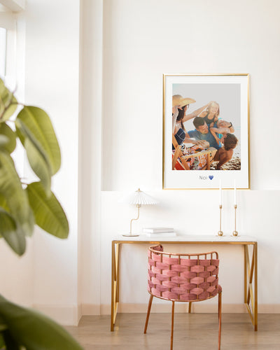 poster personalizzato con foto, decorazione casa idea regalo per ambienti moderni 