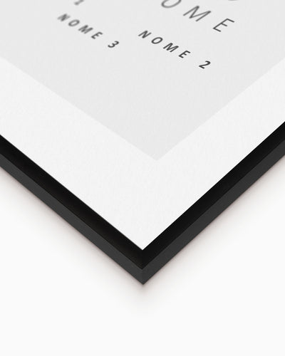 Poster Personalizzato Family Home