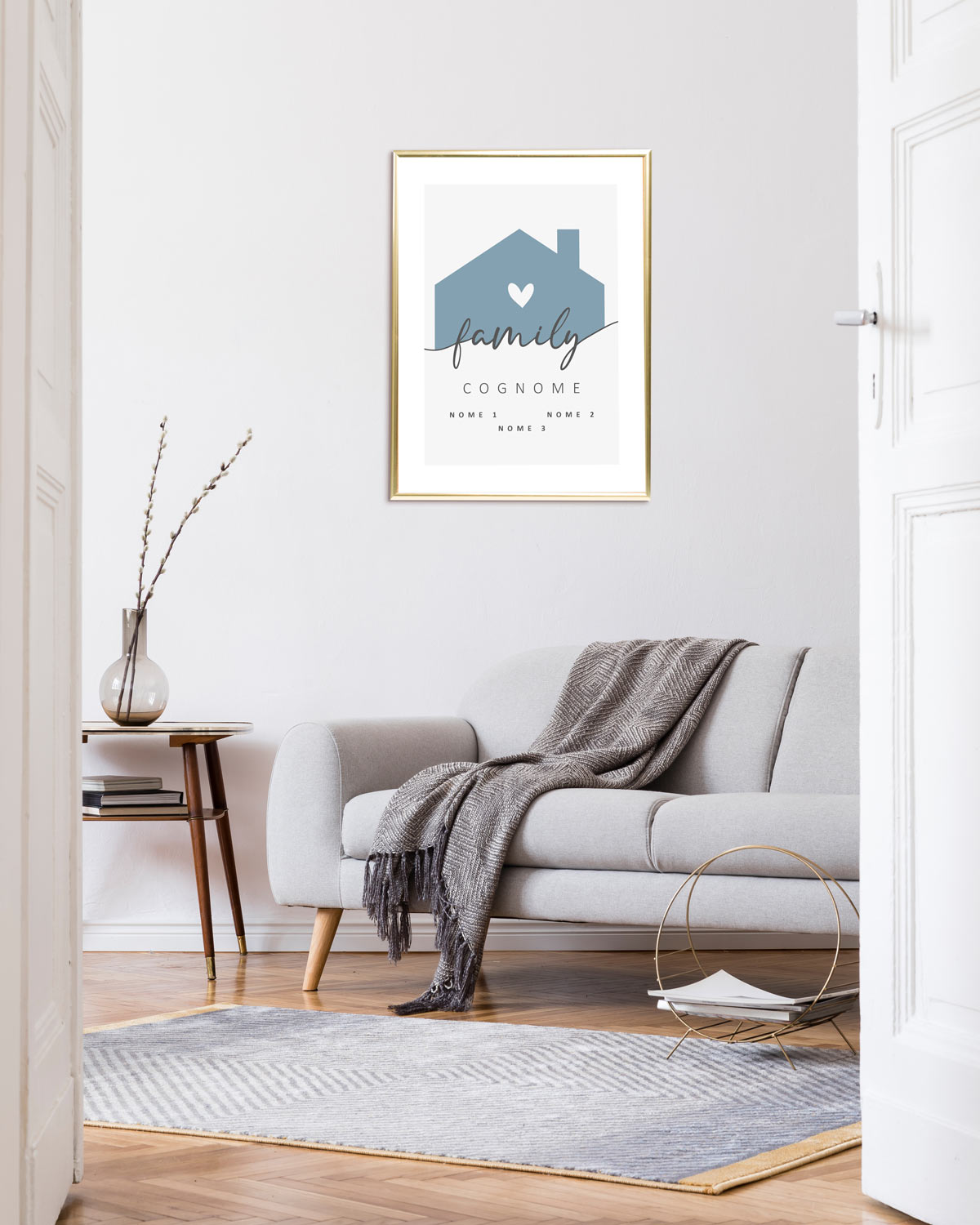 Poster Personalizzato Family Home