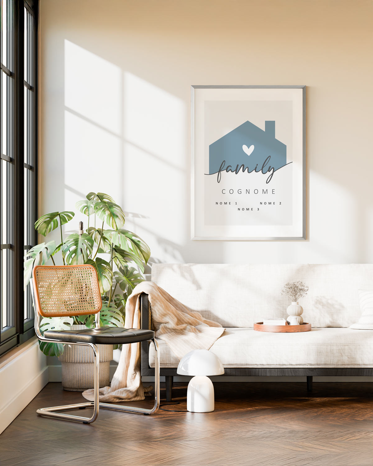 Poster Personalizzato Family Home