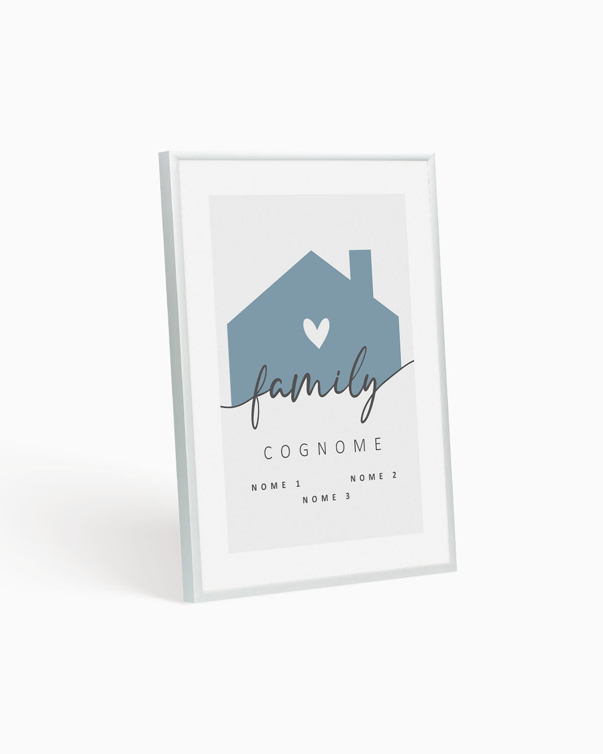Poster Personalizzato Family Home