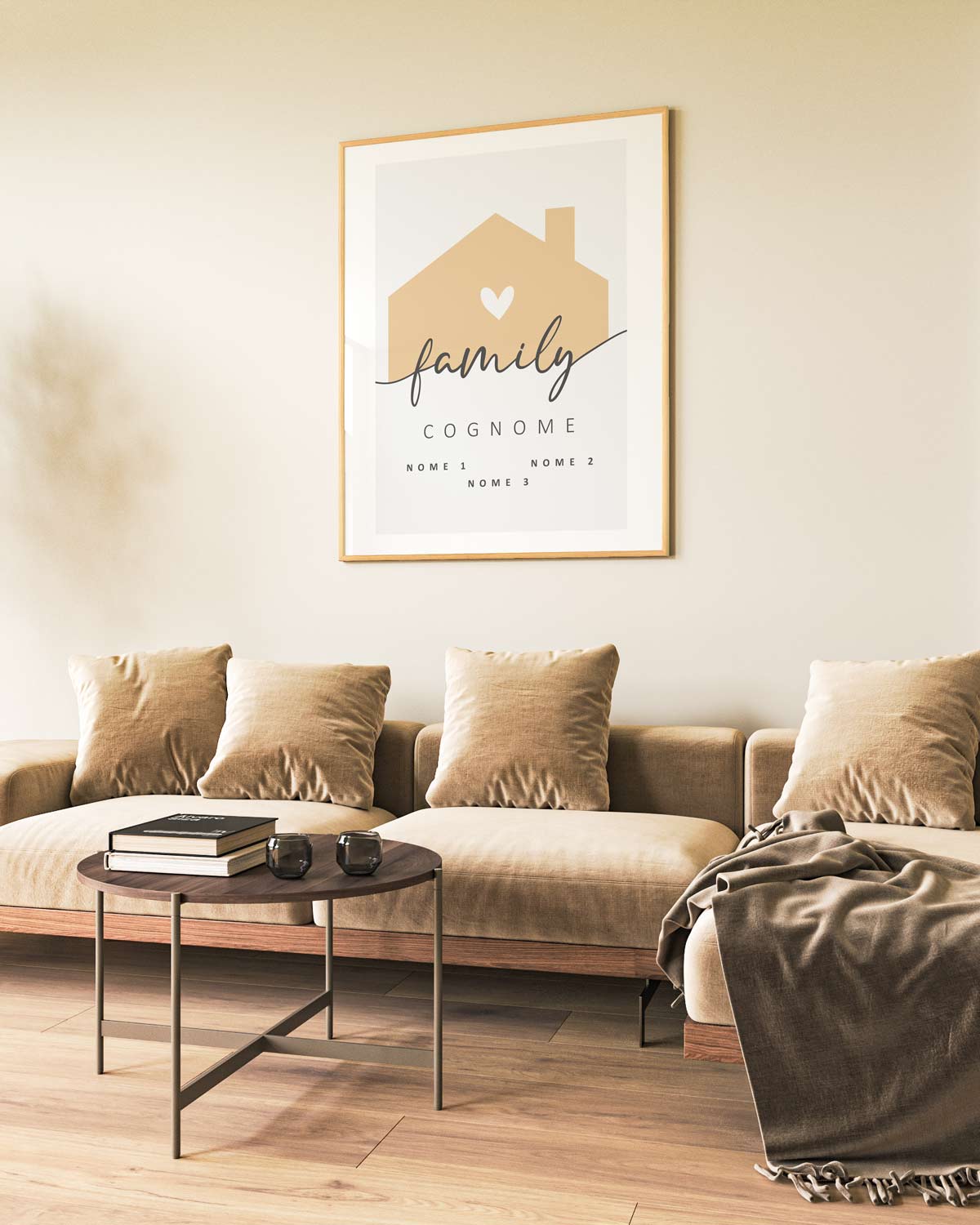 Poster Personalizzato Family Home