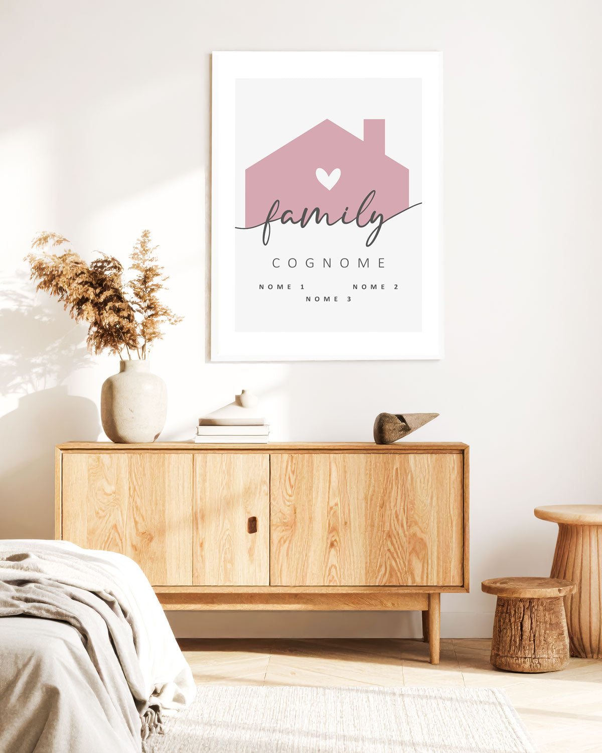 Poster Personalizzato Family Home