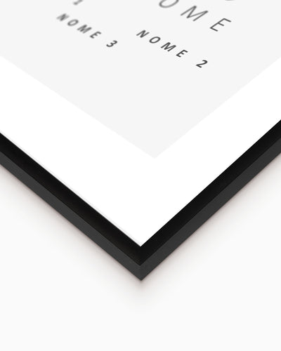 Poster Personalizzato Family Home