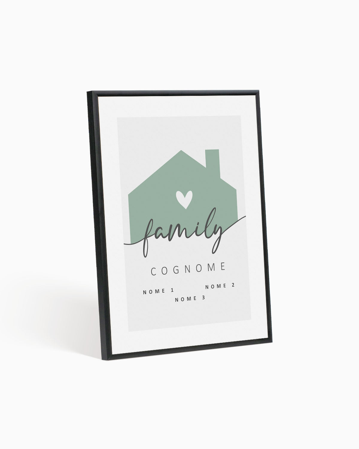 Poster Personalizzato Family Home