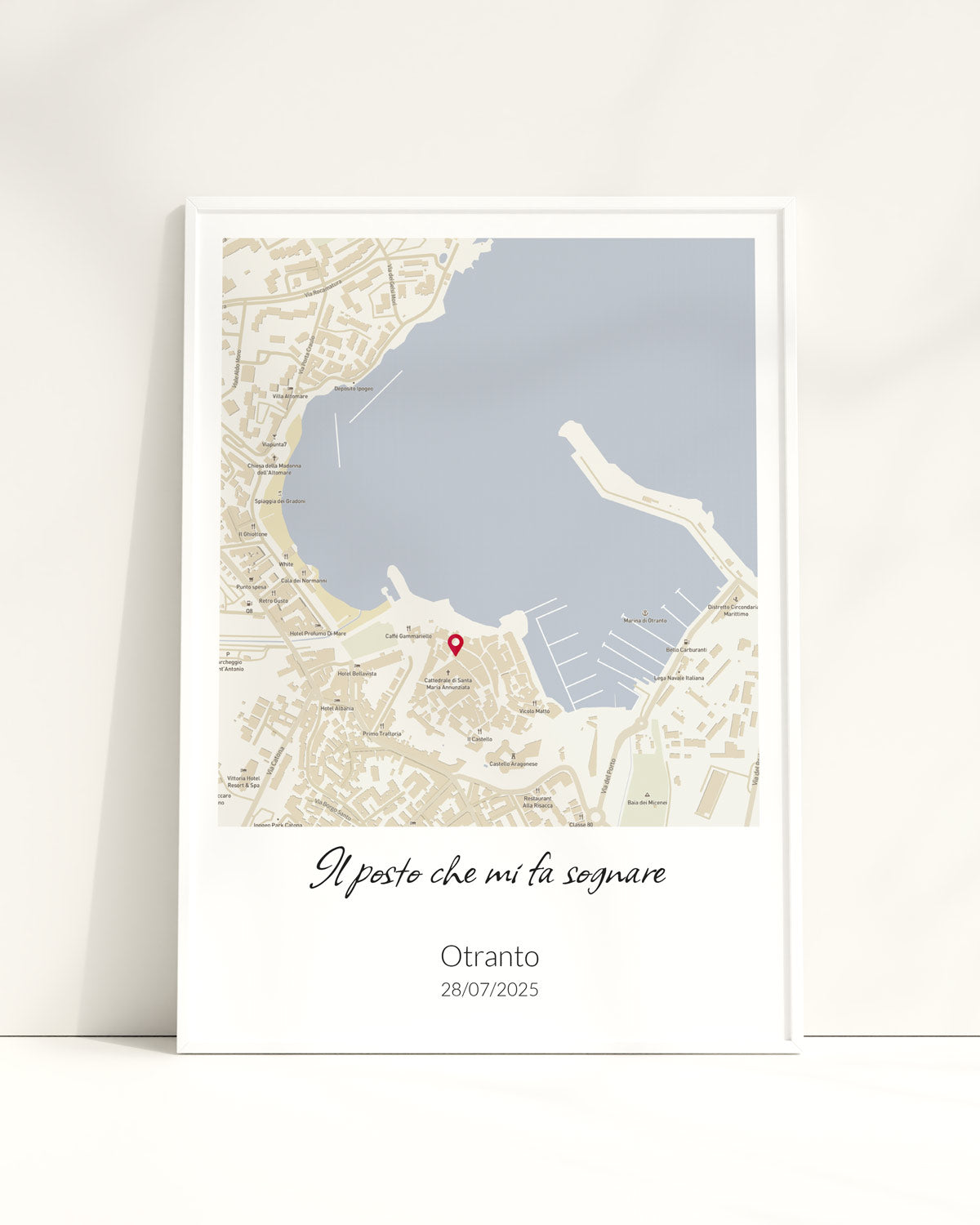 Poster Mappa Personalizzabile
