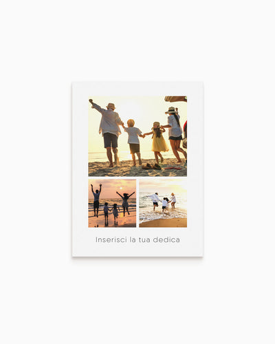 poster personalizzato con collage di foto, decorazione casa idea regalo per ambienti moderni 