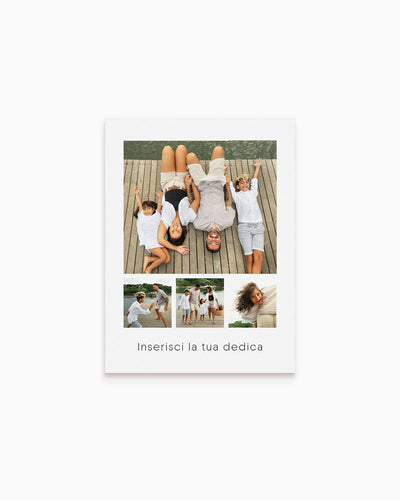 poster personalizzato con collage di foto, decorazione casa idea regalo per ambienti moderni 