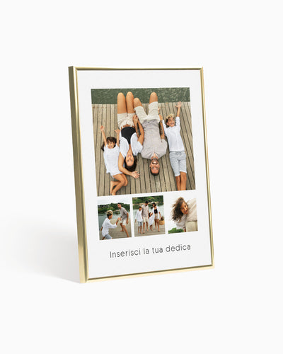 poster personalizzato con collage di foto, decorazione casa idea regalo per ambienti moderni 