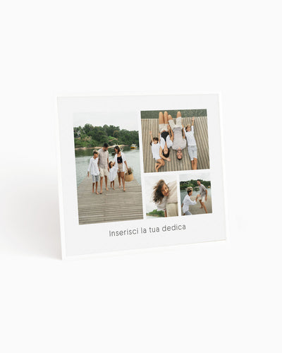 poster personalizzato con collage di foto, decorazione casa idea regalo per ambienti moderni 