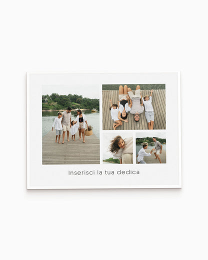 poster personalizzato con collage di foto, decorazione casa idea regalo per ambienti moderni 