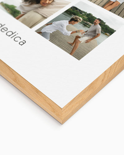 poster personalizzato con collage di foto, decorazione casa idea regalo per ambienti moderni 