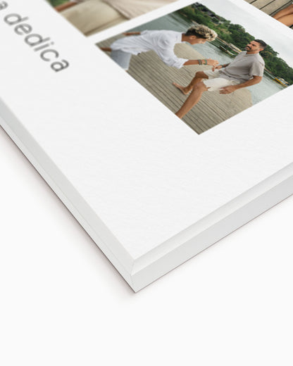 poster personalizzato con collage di foto, decorazione casa idea regalo per ambienti moderni 