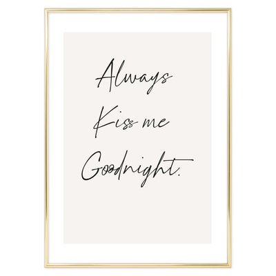 Poster Always Kiss me
