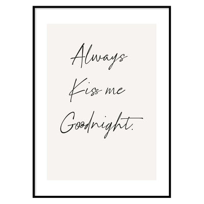 Poster Always Kiss me