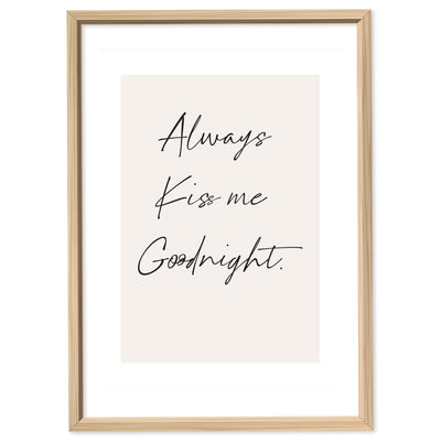Poster Always Kiss me