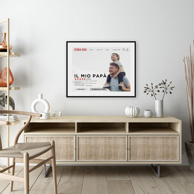 Poster Personalizzato Il mio papà