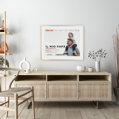 Poster Personalizzato Il mio papà