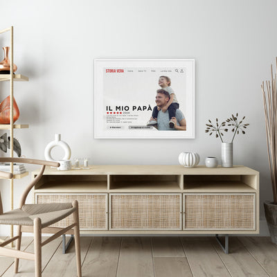 Poster Personalizzato Il mio papà