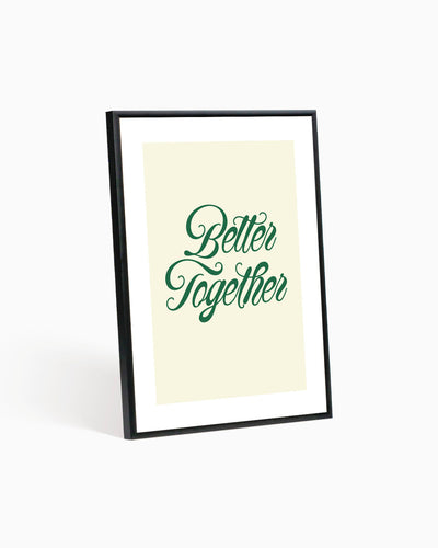 poster Typography con testi e citazioni, decorazione casa ideale per ambienti moderni 