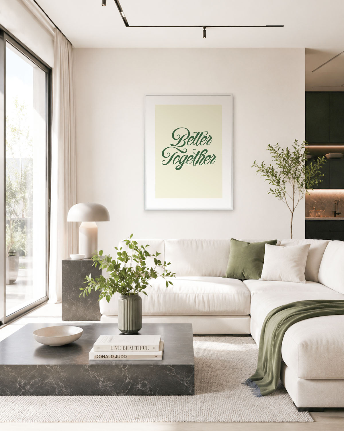poster Typography con testi e citazioni, decorazione casa ideale per ambienti moderni 