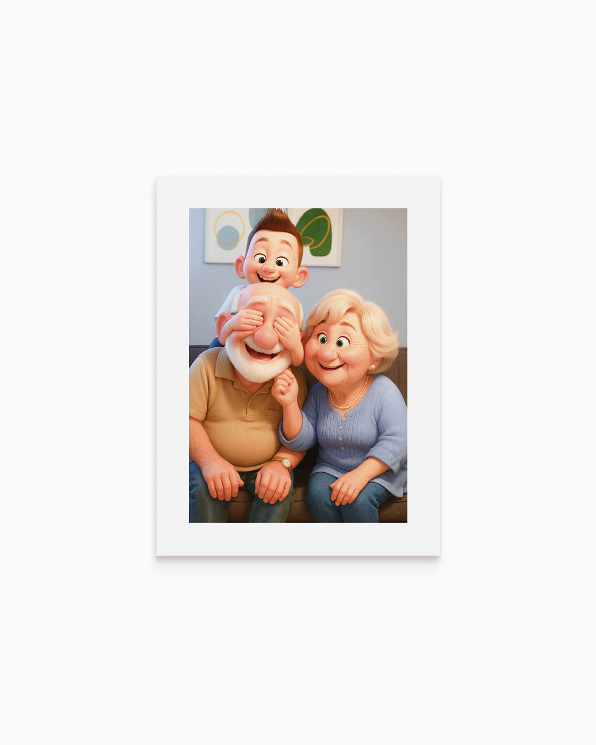 poster personalizzato stile pixar, idea regalo, poster moderno 