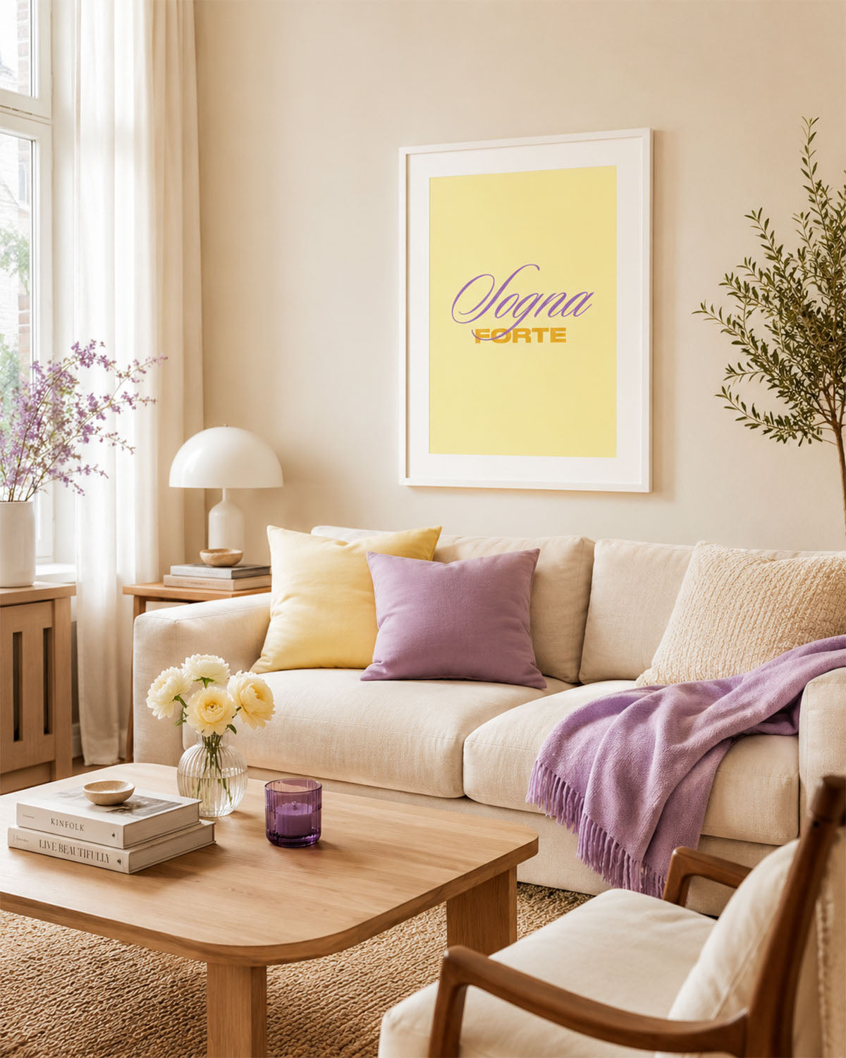 poster Typography con testi e citazioni, decorazione casa ideale per ambienti moderni 