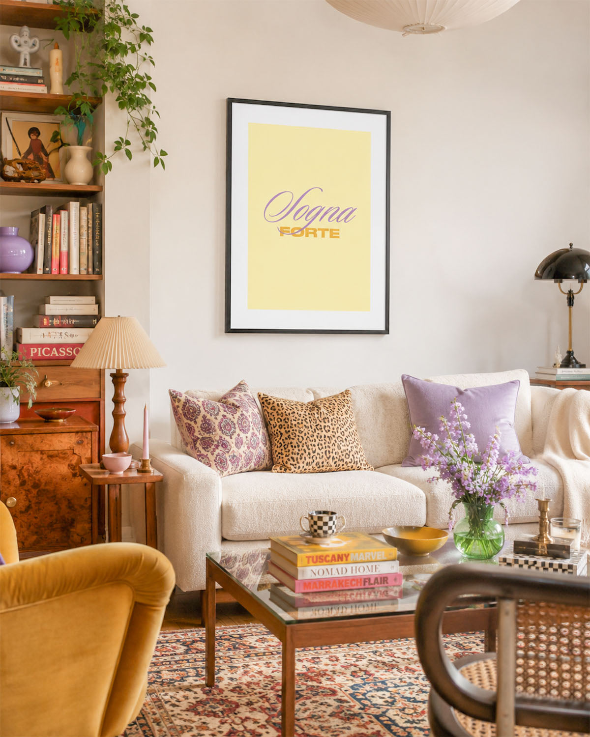 poster Typography con testi e citazioni, decorazione casa ideale per ambienti moderni 