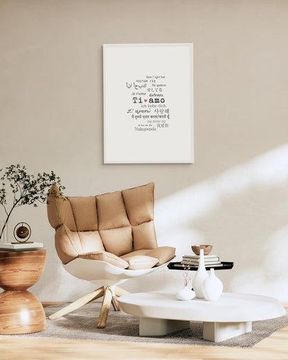 poster moderno per arredamento 