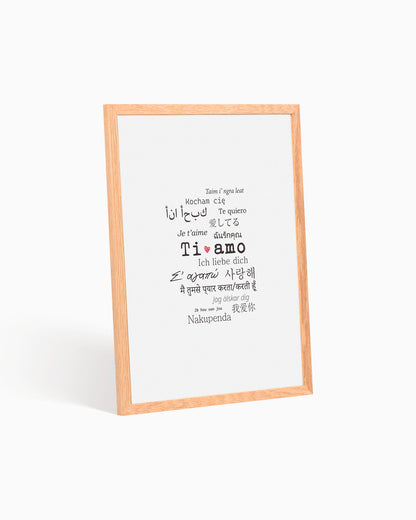 poster moderno per arredamento 