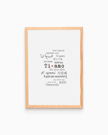 poster moderno per arredamento 