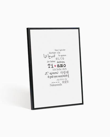 poster moderno per arredamento 