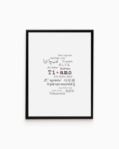 poster moderno per arredamento 