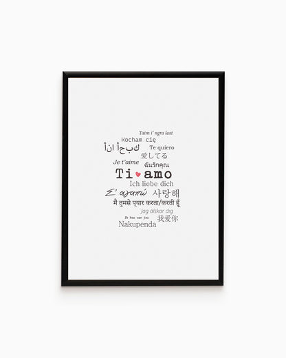 poster moderno per arredamento 