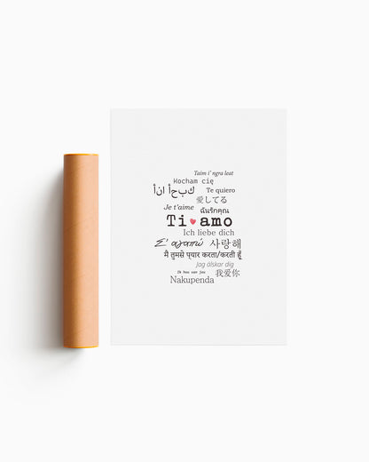 poster moderno per arredamento 