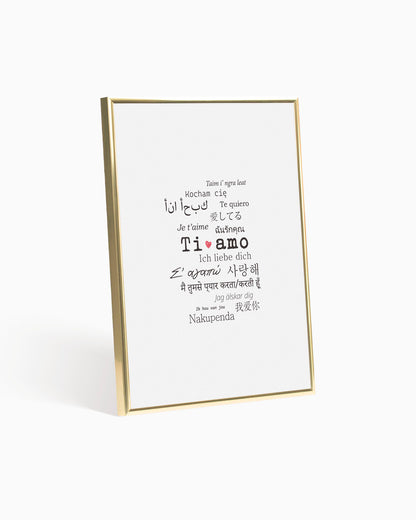 poster moderno per arredamento 