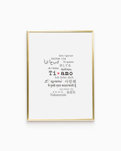 poster moderno per arredamento 