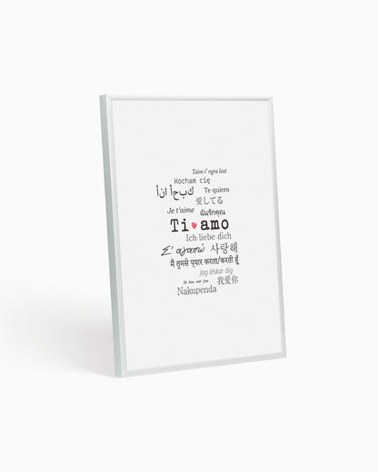 poster moderno per arredamento 